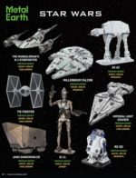 InnovaToys Toy Catalog: Detailed stainless steel 3D metal models and kinetic desktop toys from the InnovaToys collection.