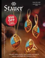 A collection of precision automatic watches and elegant gemstone jewelry from the Stauer Catalog.